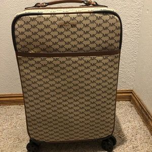 Michael Kors Tan and Brown Travel Bag